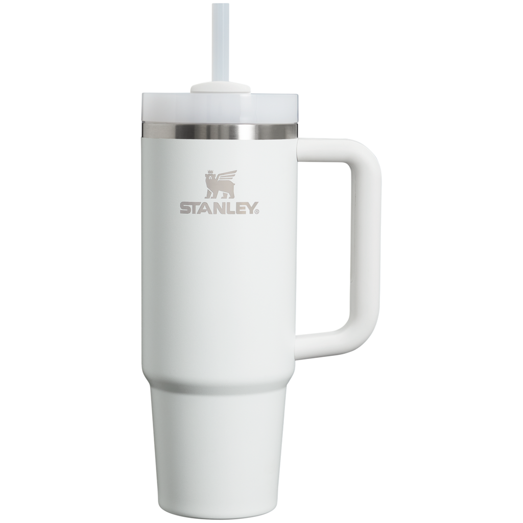 Double-Wall Vacuum The Quencher H2.0 Flowstate Tumbler D051L - 40oz Large Capacity Car-Cup Friendly Quencher - Frost