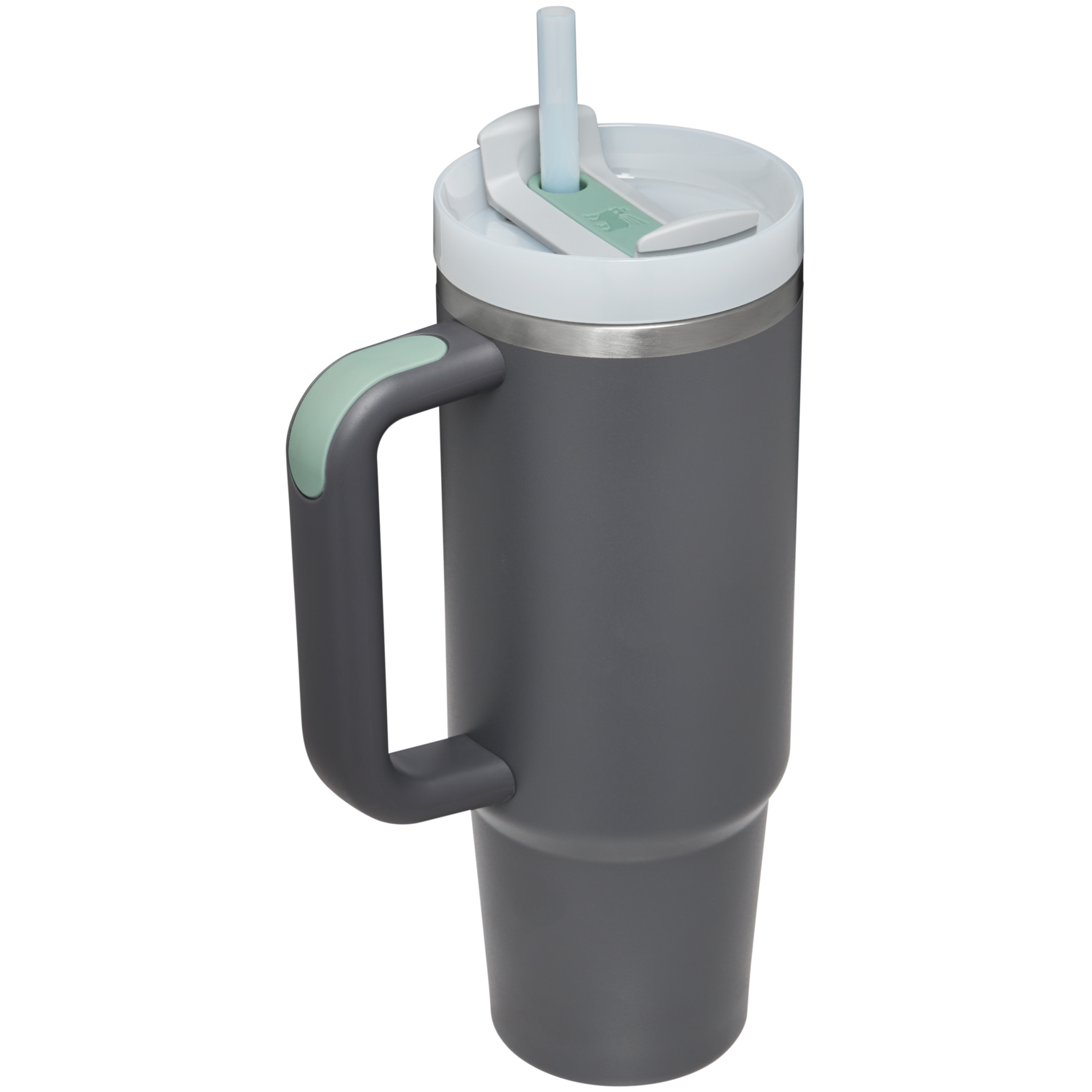 Splash-Resistant FlowState The Quencher H2.0 Flowstate Tumbler | Stanley Create D331C - 40oz Large Capacity Car-Cup Friendly Quencher Detail