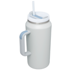 Splash-Resistant FlowState The Quencher H2.0 Flowstate Tumbler D365U - Double-Wall Vacuum Insulated Travel Tumbler with Straw Detail