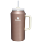 Splash-Resistant FlowState The Quencher H2.0 Flowstate Tumbler D365U - Double-Wall Vacuum Insulated Travel Tumbler with Straw Detail