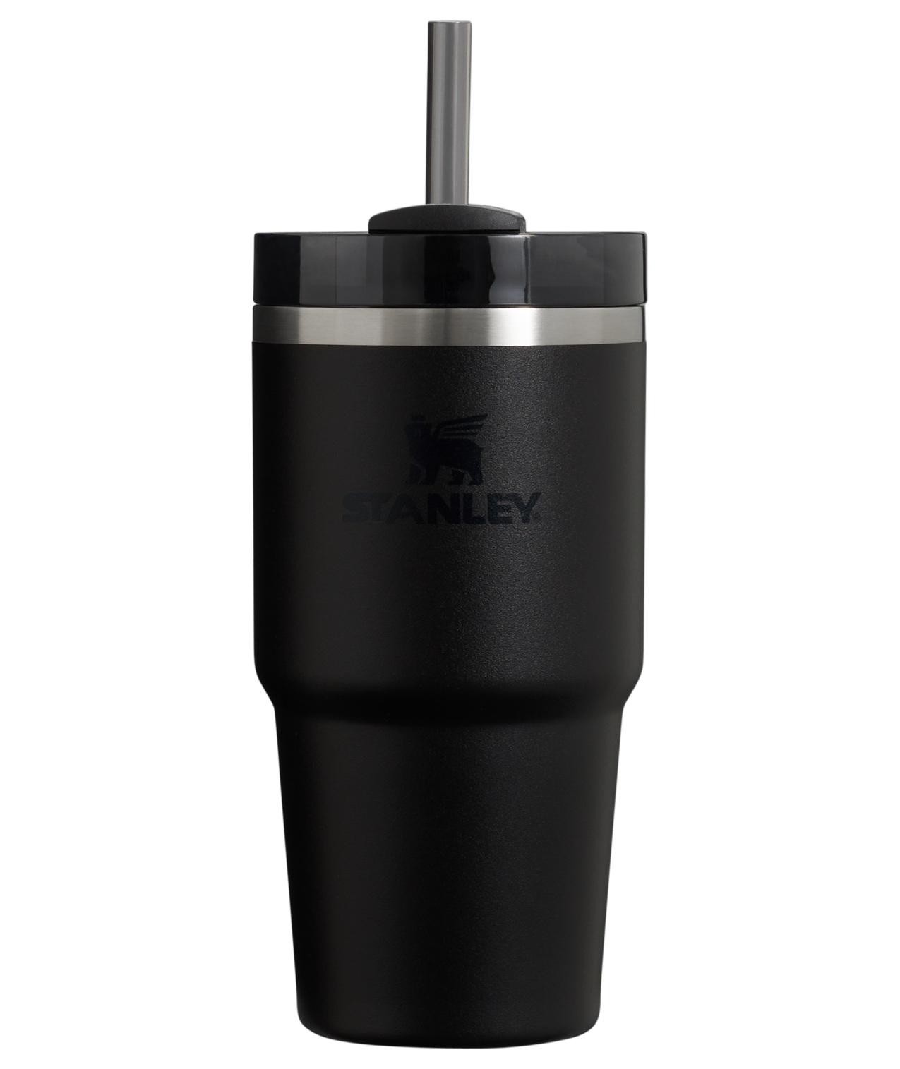 Car-Cup Friendly The Quencher H2.0 Flowstate Tumbler | Stanley Create D330L - FlowState 3-Position Lid Insulated Travel Mug - Black 2.0