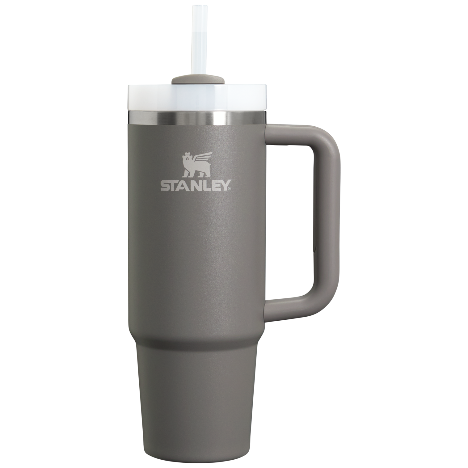 Double-Wall Vacuum The Quencher H2.0 Flowstate Tumbler D051L - 40oz Large Capacity Car-Cup Friendly Quencher - Stone