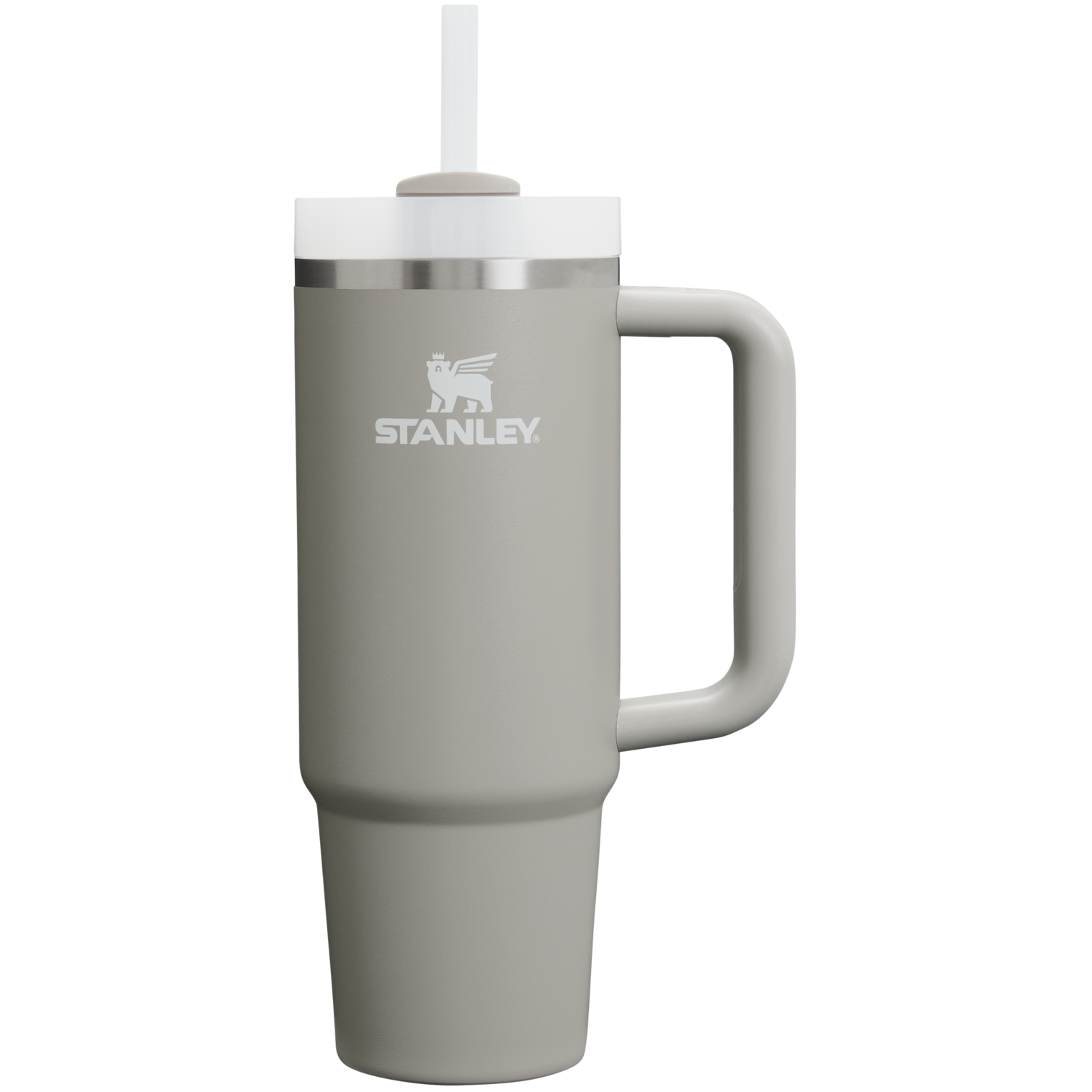 Double-Wall Vacuum The Quencher H2.0 Flowstate Tumbler D051L - 40oz Large Capacity Car-Cup Friendly Quencher - Ash