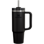 Double-Wall Vacuum The Quencher H2.0 Flowstate Tumbler D051L - 40oz Large Capacity Car-Cup Friendly Quencher - Black 2.0