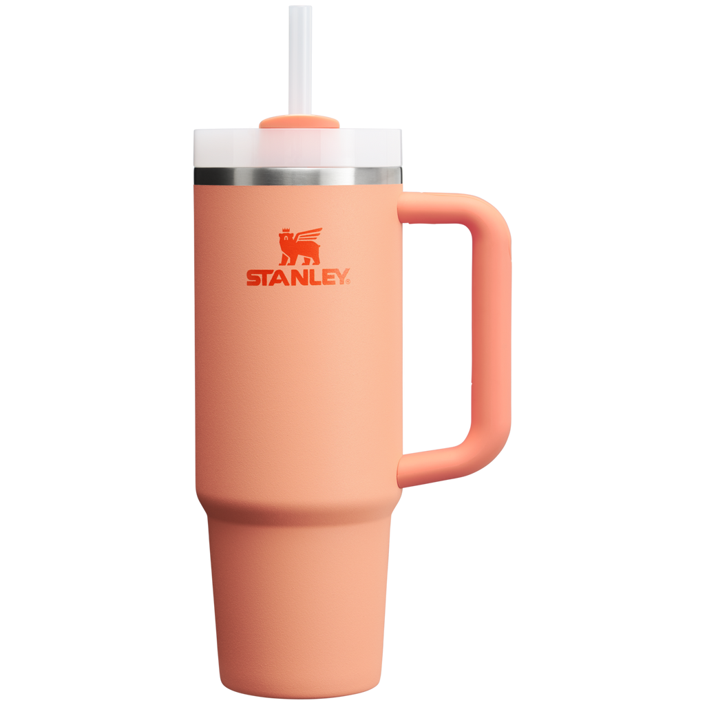 Double-Wall Vacuum The Quencher H2.0 Flowstate Tumbler D051L - 40oz Large Capacity Car-Cup Friendly Quencher - Cream 2.0