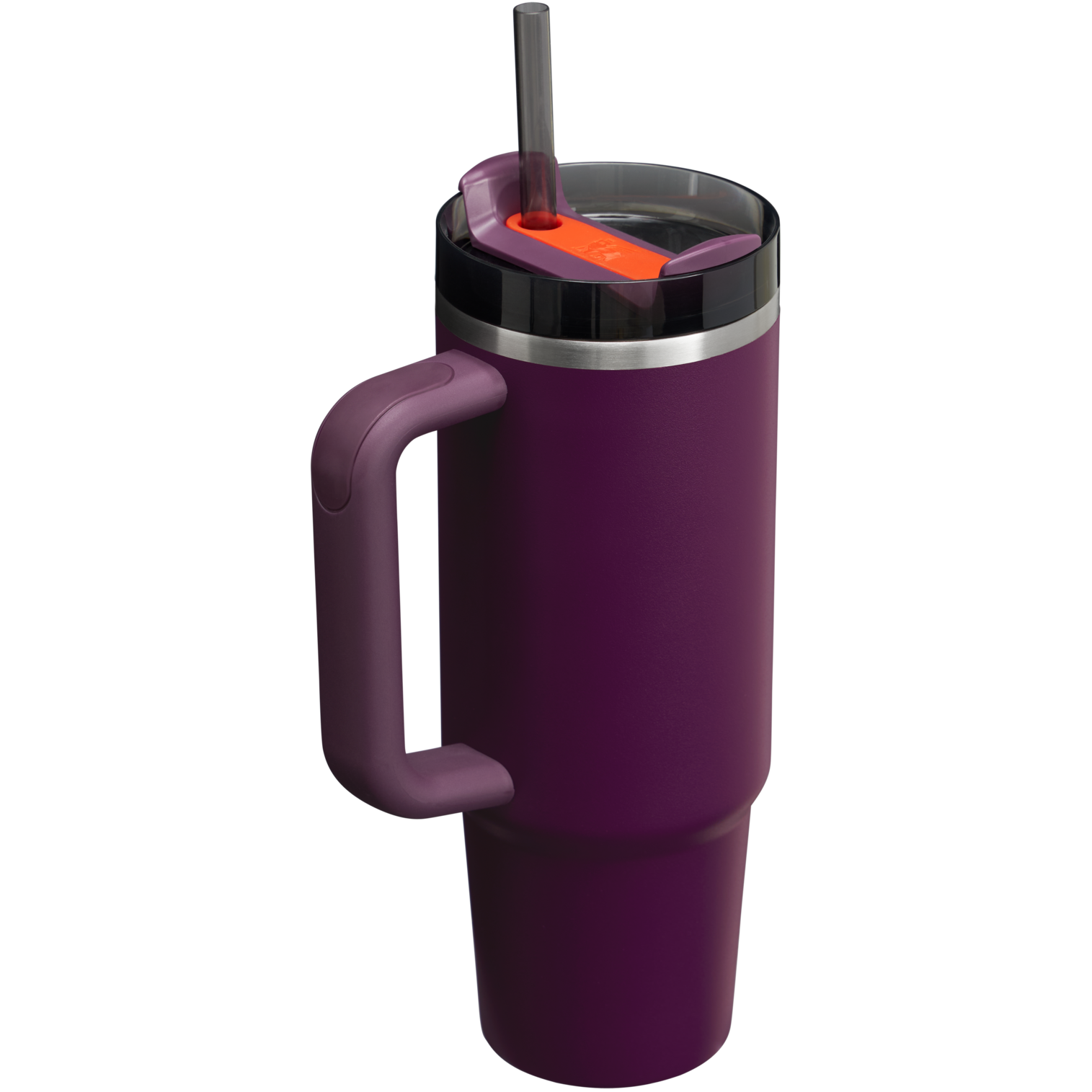 Splash-Resistant FlowState The Quencher H2.0 Flowstate Tumbler | Stanley Create D331C - 40oz Large Capacity Car-Cup Friendly Quencher Detail