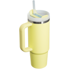 Splash-Resistant FlowState The Quencher H2.0 Flowstate Tumbler | Stanley Create D331C - 40oz Large Capacity Car-Cup Friendly Quencher Detail