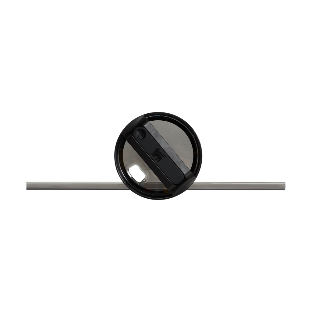 Car-Cup Friendly The Black Chroma Quencher H2.0 Flowstate Tumbler D252B - Double-Wall Vacuum Insulated Travel Tumbler with Straw Detail