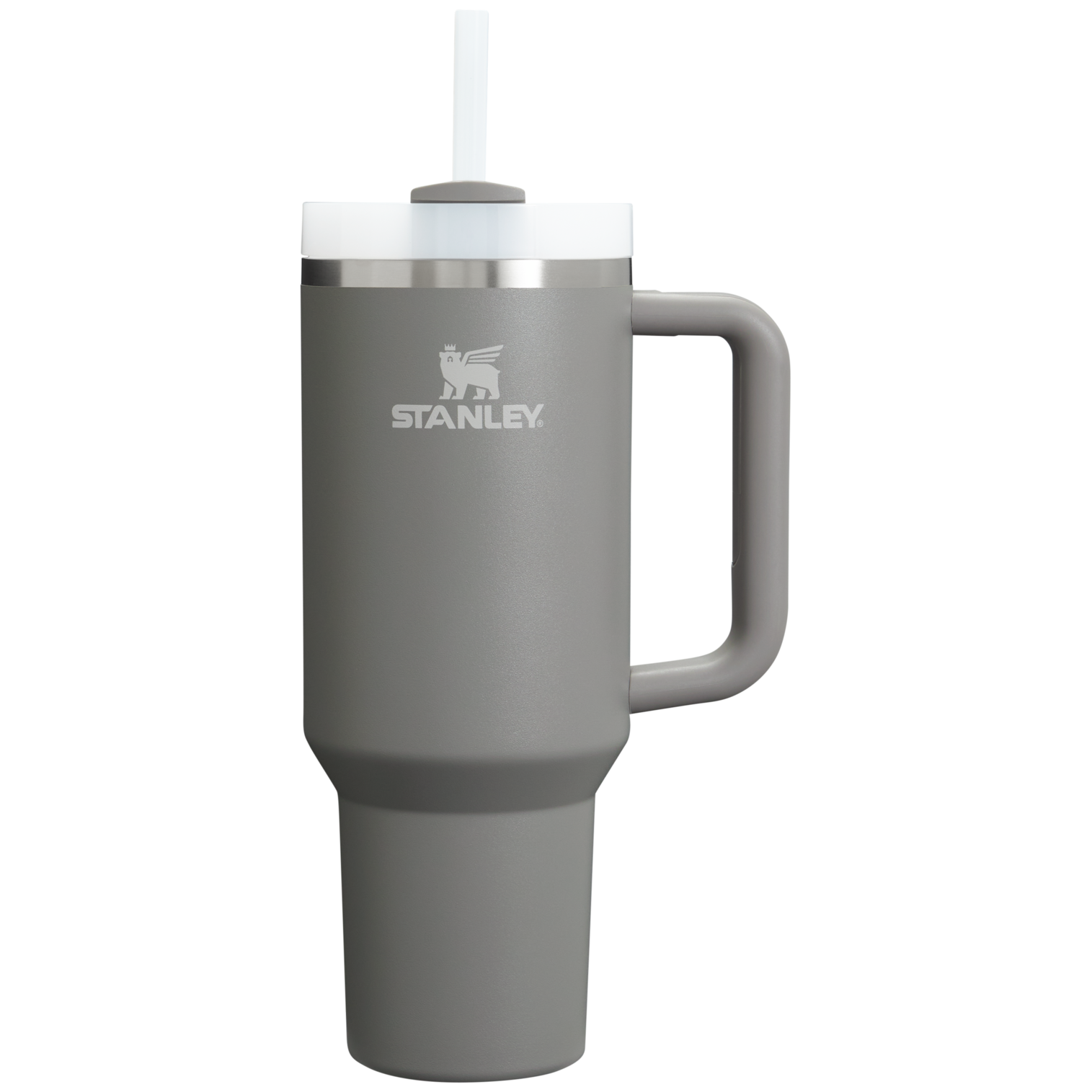 Insulated Travel The Quencher H2.0 Flowstate Tumbler D050X - 40oz Large Capacity Car-Cup Friendly Quencher - Stone