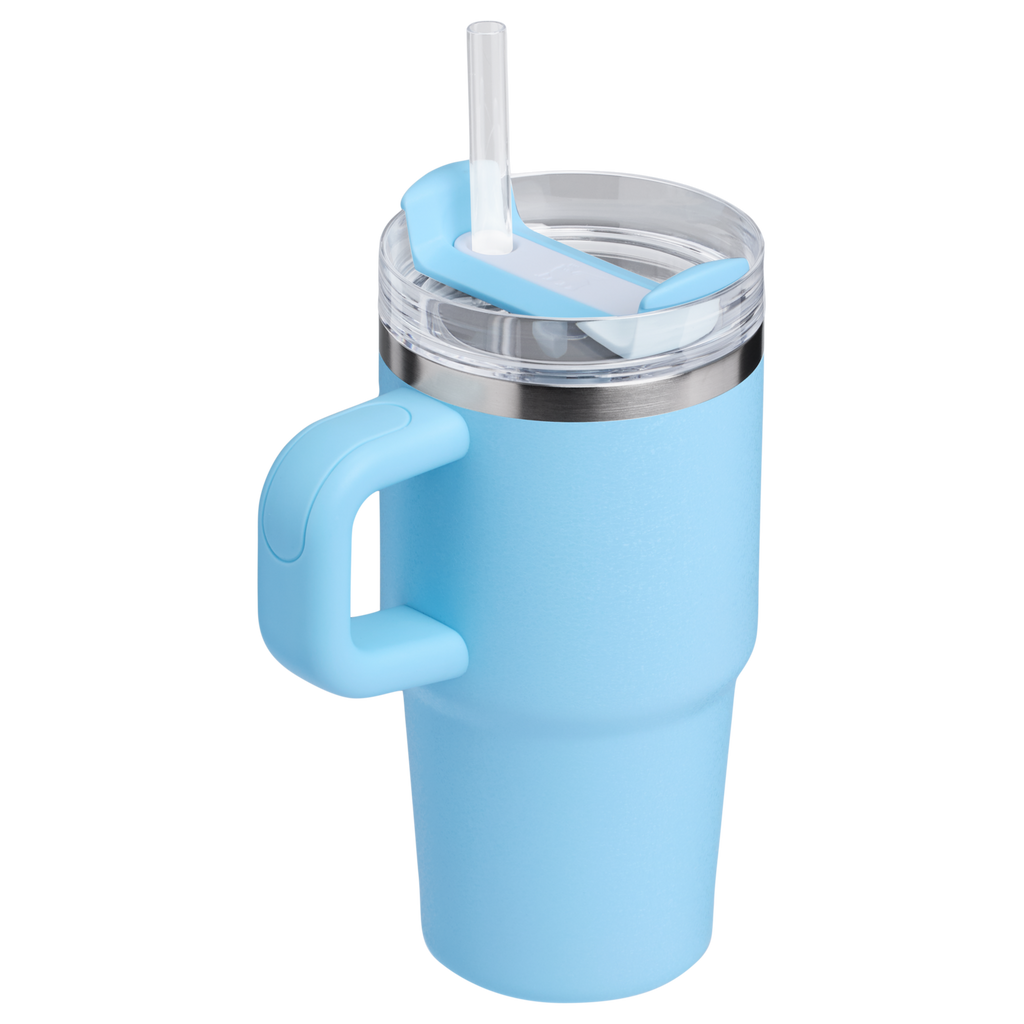 Insulated Travel The Quencher H2.O Flowstate Tumbler with Handle | Stanley Create D309N - 40oz Large Capacity Car-Cup Friendly Quencher Detail