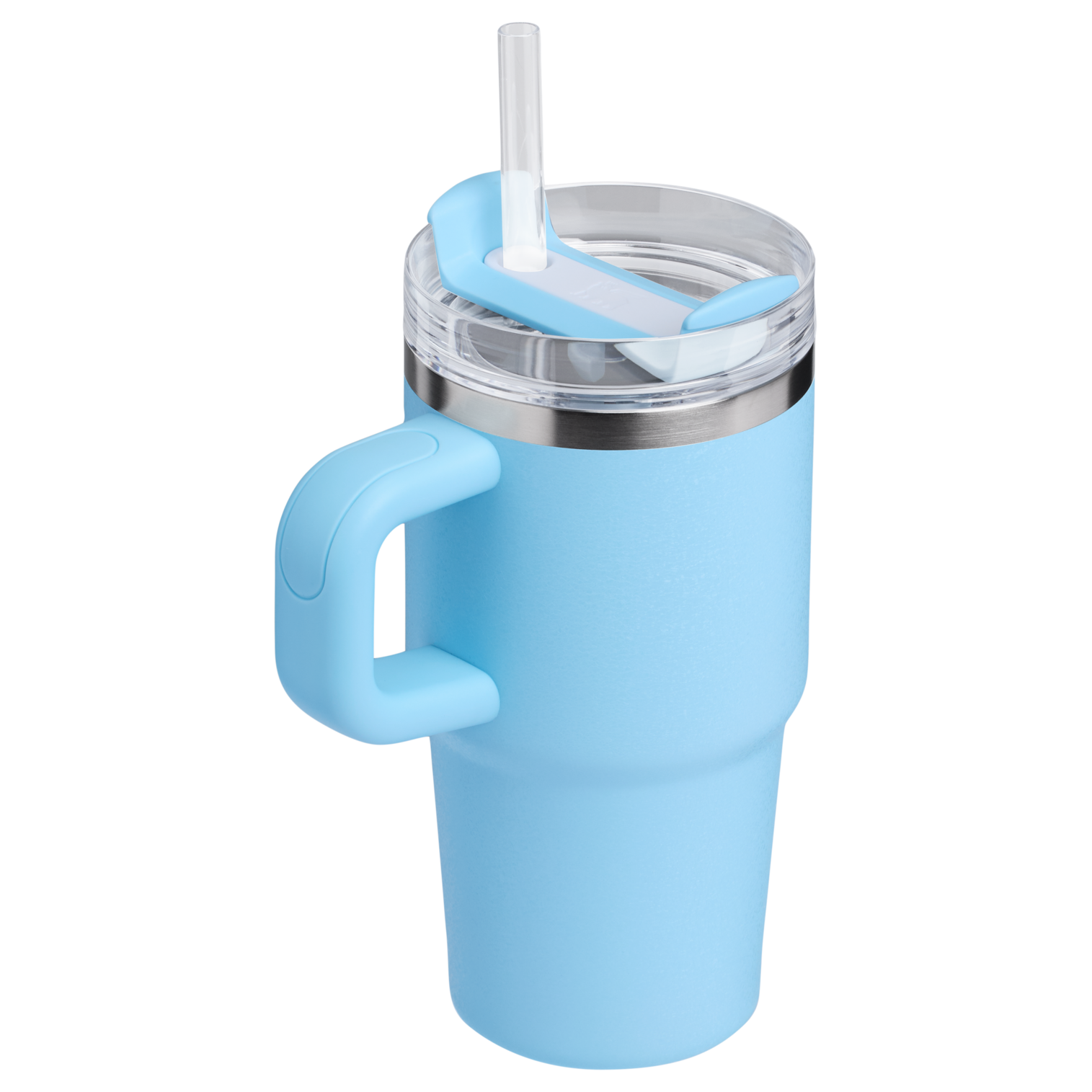 Insulated Travel The Quencher H2.O Flowstate Tumbler with Handle | Stanley Create D309N - 40oz Large Capacity Car-Cup Friendly Quencher Detail