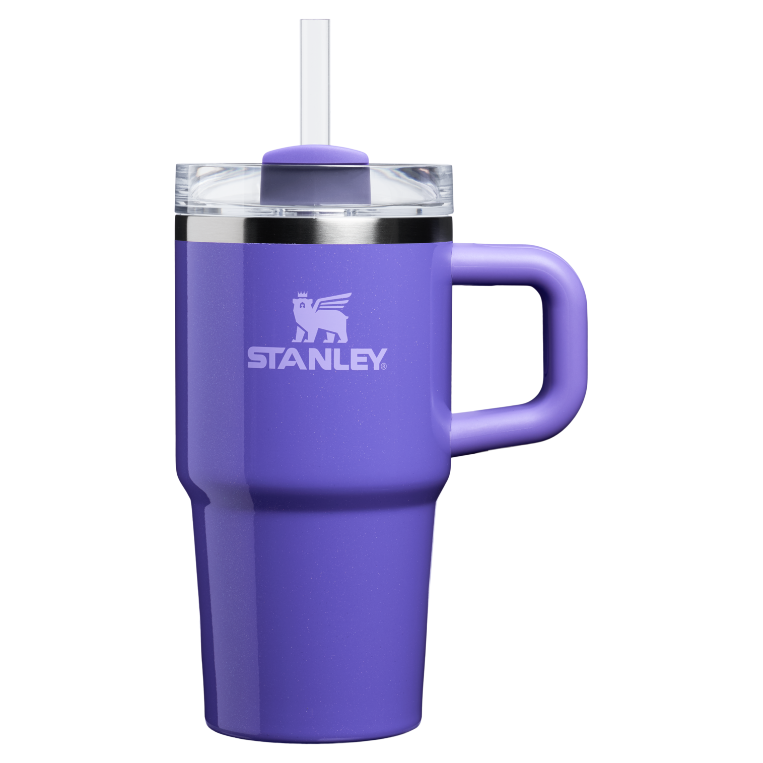 Insulated Travel The Quencher H2.O Flowstate Tumbler with Handle | Stanley Create D309N - 40oz Large Capacity Car-Cup Friendly Quencher Detail
