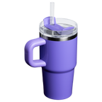 Double-Wall Vacuum The Quencher H2.O Flowstate Tumbler | Stanley Create D274S - Premium Stainless Steel Straw Cup for All-Day Hydration Detail