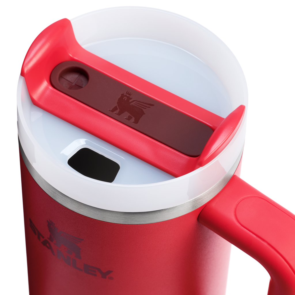 Splash-Resistant FlowState The Quencher H2.0 Flowstate Tumbler D030T - FlowState 3-Position Lid Insulated Travel Mug Detail