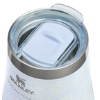 Elegant Stemless Stanley 1913 x LoveShackFancy Holiday Reserve Wine Tumbler D367F - Elegant Stemless Vacuum Insulated Wine Tumbler Detail