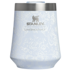 Elegant Stemless Stanley 1913 x LoveShackFancy Holiday Reserve Wine Tumbler D367F - Elegant Stemless Vacuum Insulated Wine Tumbler - Toscana Toile Alpine Blue