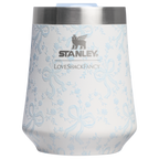 Premium Matte Stanley 1913 x LoveShackFancy Holiday The Reserve Wine Tumbler Set | 2-pack D205C - Reserve Collection Stainless Steel Whiskey Cup Detail