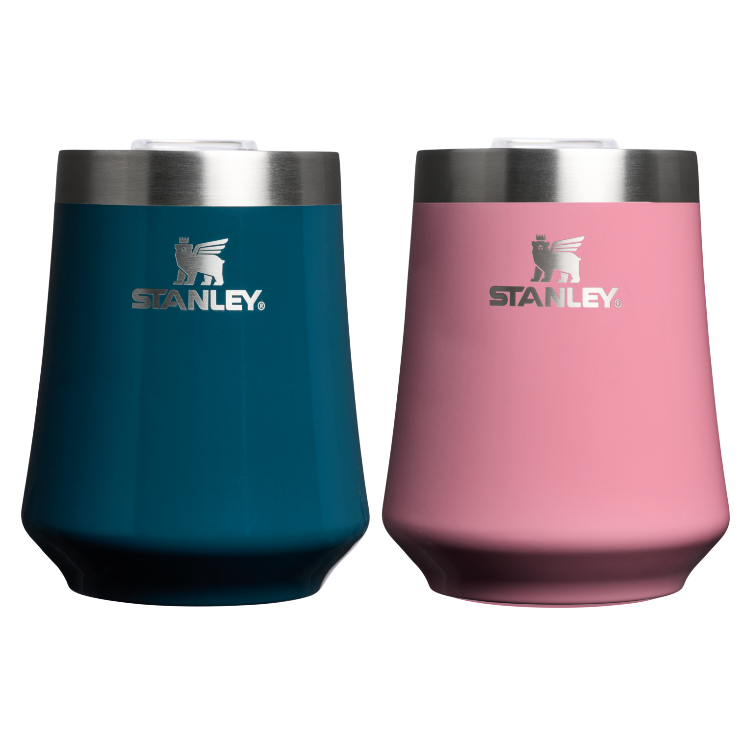 Vacuum Insulated Wine The Reserve Wine Tumbler | 2-pack D175D - Premium Insulated Egg-Shaped Wine Glass for Outdoors - Ponderosa Gloss/Port Shimmer