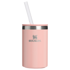 Heavy-Duty Tote The Everyday Can Cooler Cup D353P - Heavy-Duty Ice-Retention Food & Beverage Carrier - Peach Rose Picnic Stripe