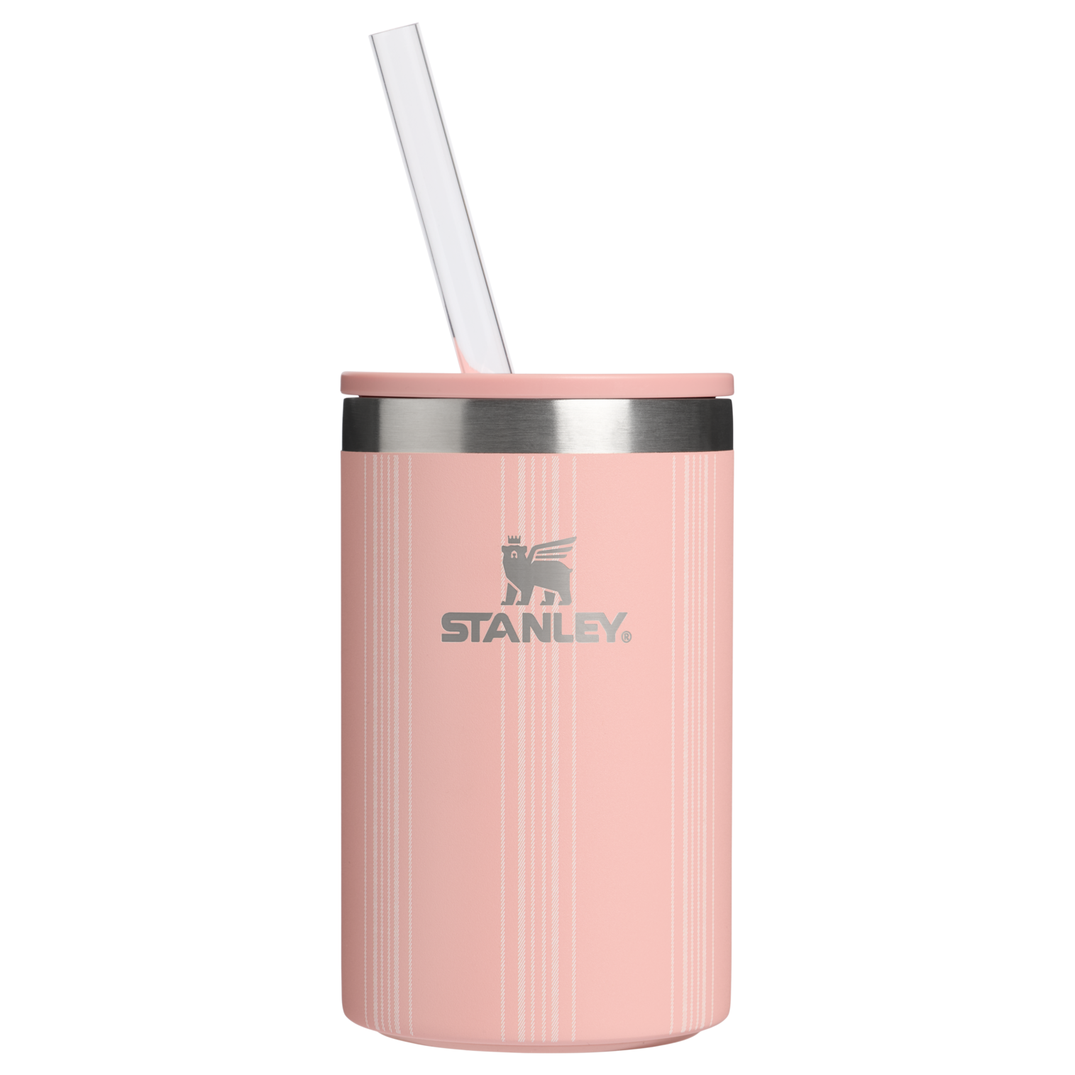 Heavy-Duty Tote The Everyday Can Cooler Cup D353P - Heavy-Duty Ice-Retention Food & Beverage Carrier - Peach Rose Picnic Stripe