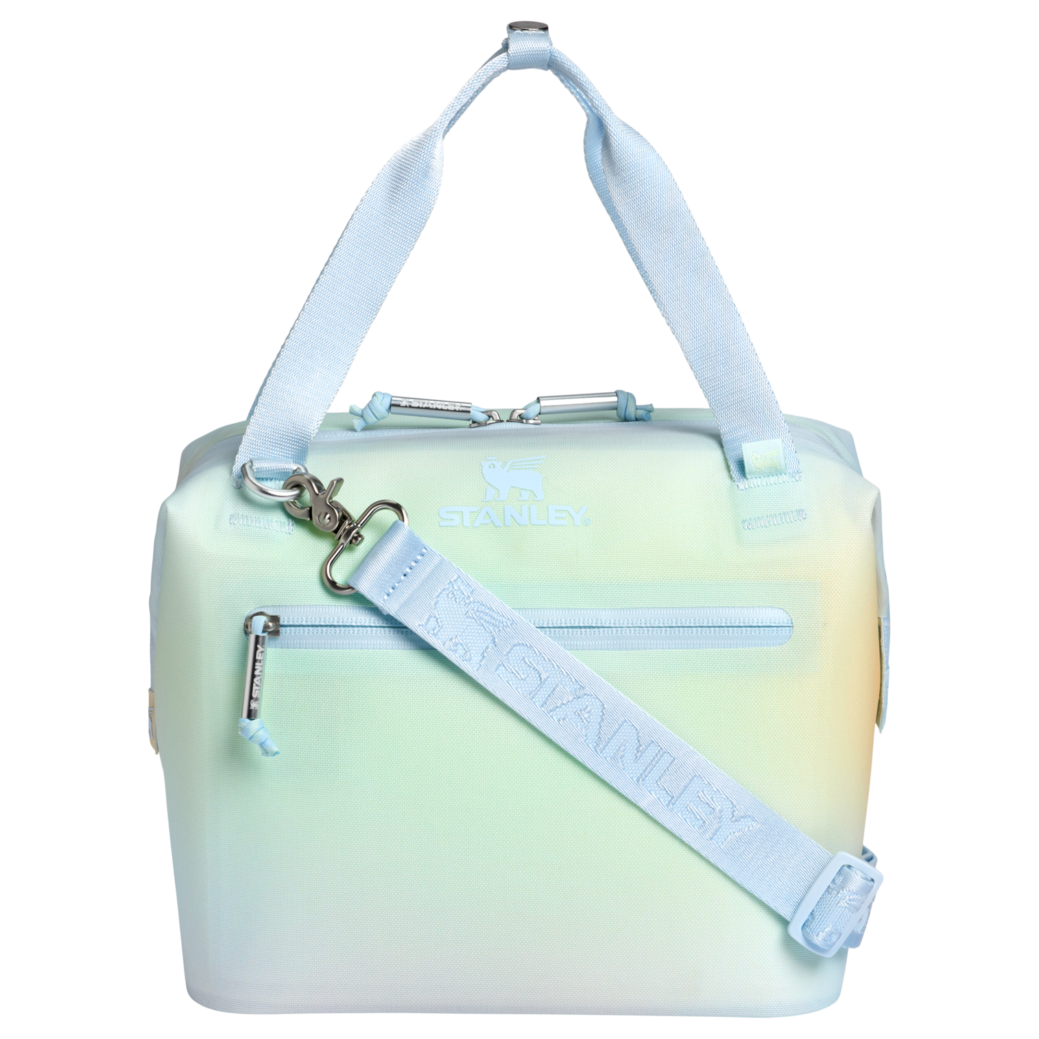Heavy-Duty Tote The All Day Julienne Mini Cooler D052R - Heavy-Duty Ice-Retention Food & Beverage Carrier - Sunrise Spiral