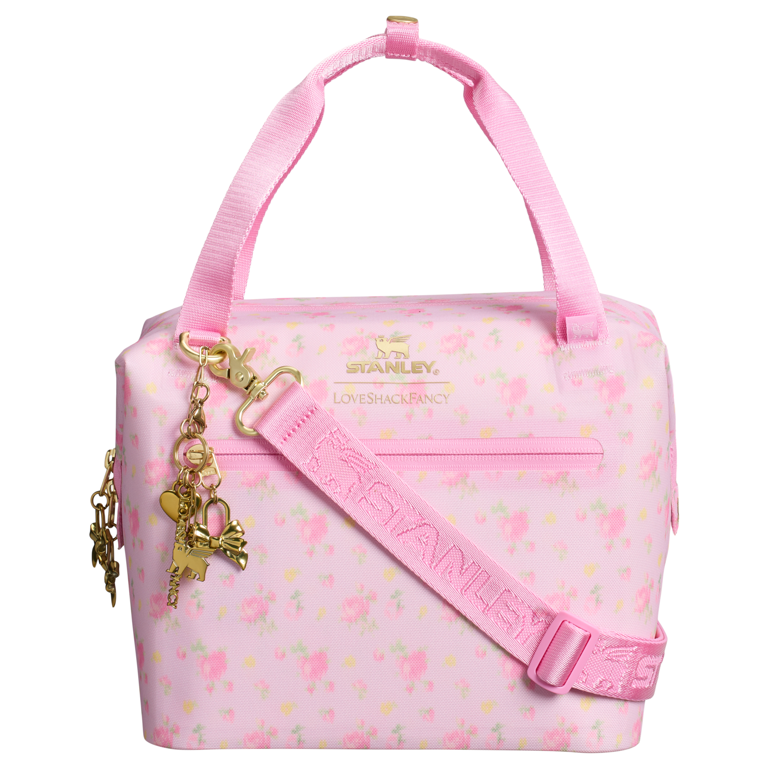 Portable Mini Stanley 1913 x LoveShackFancy All Day Julienne Mini Cooler D150B - Julienne Series Portable Picnic Chiller Tote - Ibiza Sunset