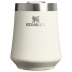Flavor-Preserving The Reserve Wine Tumbler D125V - Elegant Stemless Vacuum Insulated Wine Tumbler - Cream Gloss