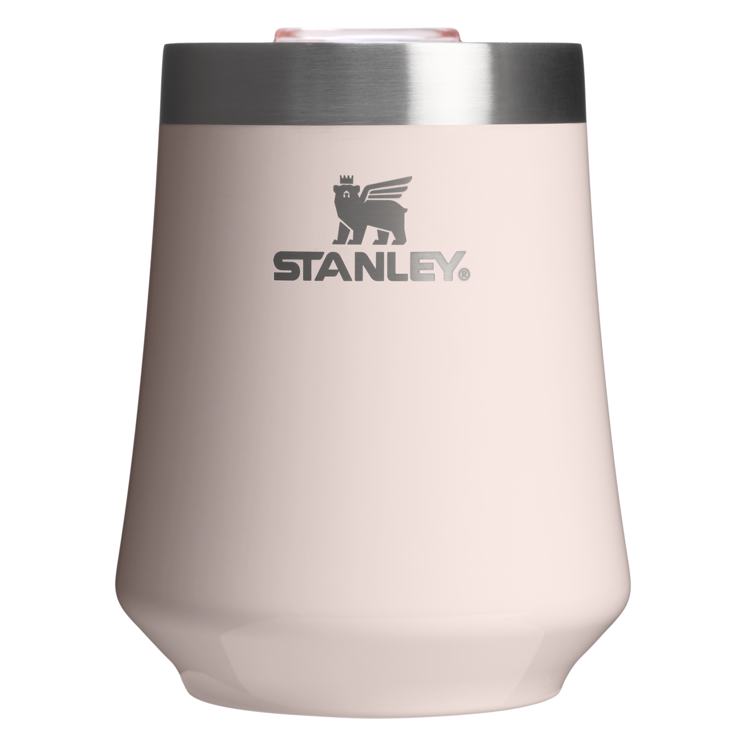 Flavor-Preserving The Reserve Wine Tumbler D125V - Elegant Stemless Vacuum Insulated Wine Tumbler - Rose Quartz Gloss