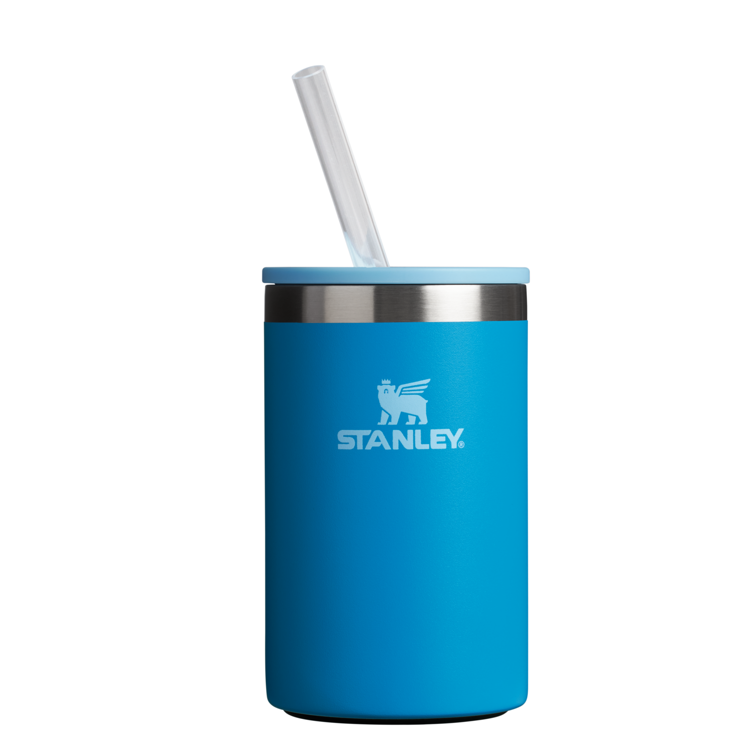 Premium All-Weather The Everyday Can Cooler Cup | Stanley Create D313H - Leak-Proof Insulated Mini Cooler Bag for Lunch - Azure