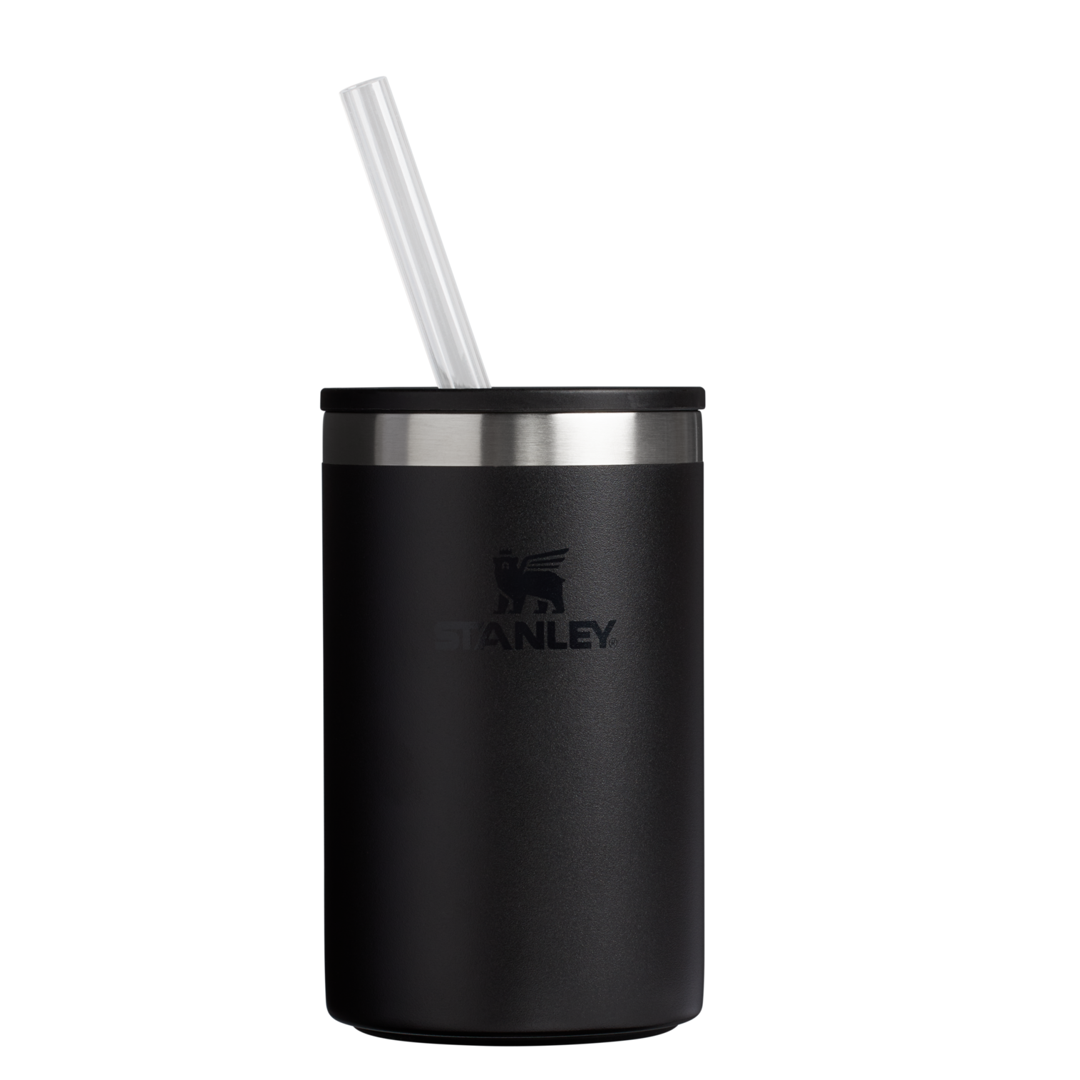 Premium All-Weather The Everyday Can Cooler Cup | Stanley Create D313H - Leak-Proof Insulated Mini Cooler Bag for Lunch - Black 2.0