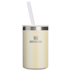 Heavy-Duty Tote The Everyday Can Cooler Cup D353P - Heavy-Duty Ice-Retention Food & Beverage Carrier - Cream Picnic Stripe
