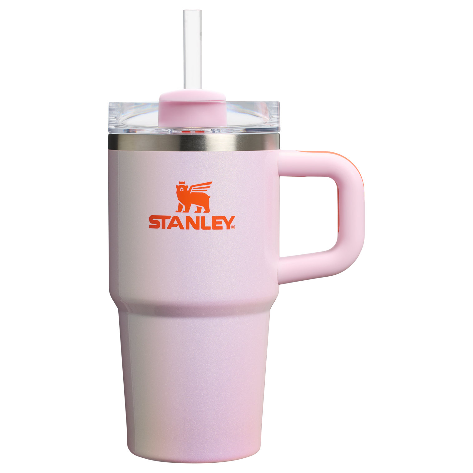 Insulated Travel The Quencher H2.O Flowstate Tumbler with Handle | Stanley Create D309N - 40oz Large Capacity Car-Cup Friendly Quencher Detail