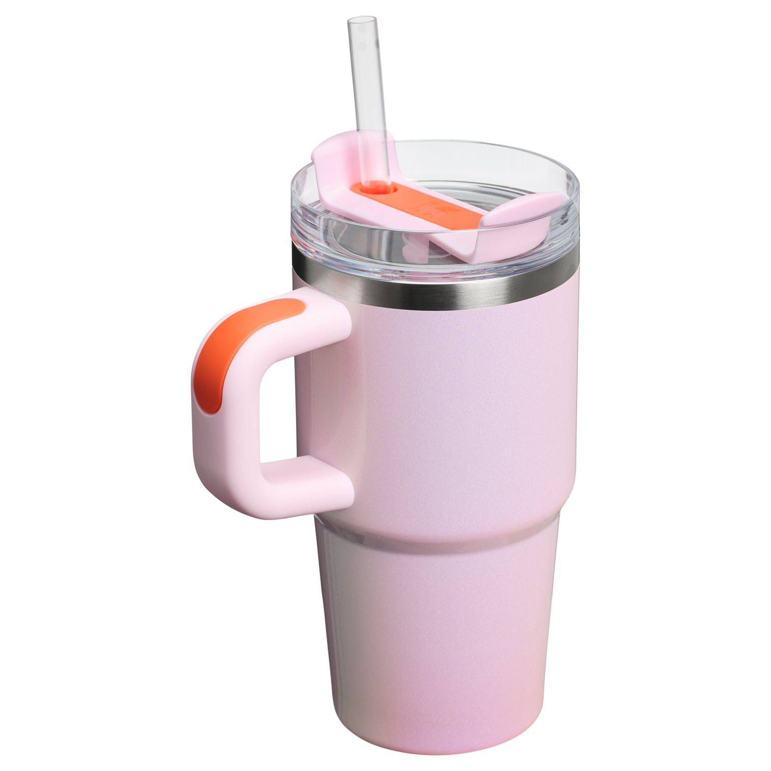 Insulated Travel The Quencher H2.O Flowstate Tumbler with Handle | Stanley Create D309N - 40oz Large Capacity Car-Cup Friendly Quencher Detail