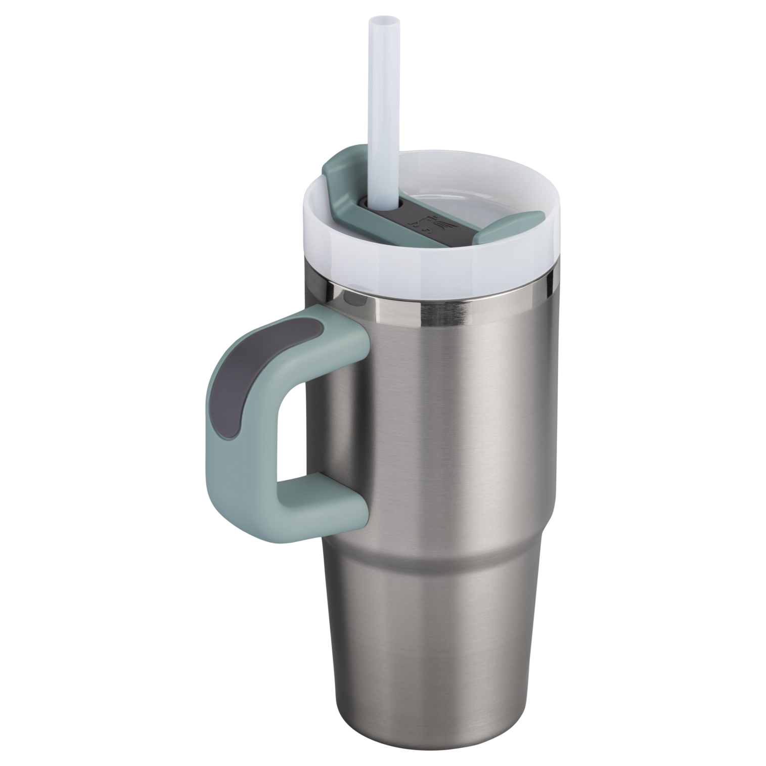 Car-Cup Friendly The Quencher H2.O Flowstate Tumbler | Stanley Create D291F - FlowState 3-Position Lid Insulated Travel Mug Detail