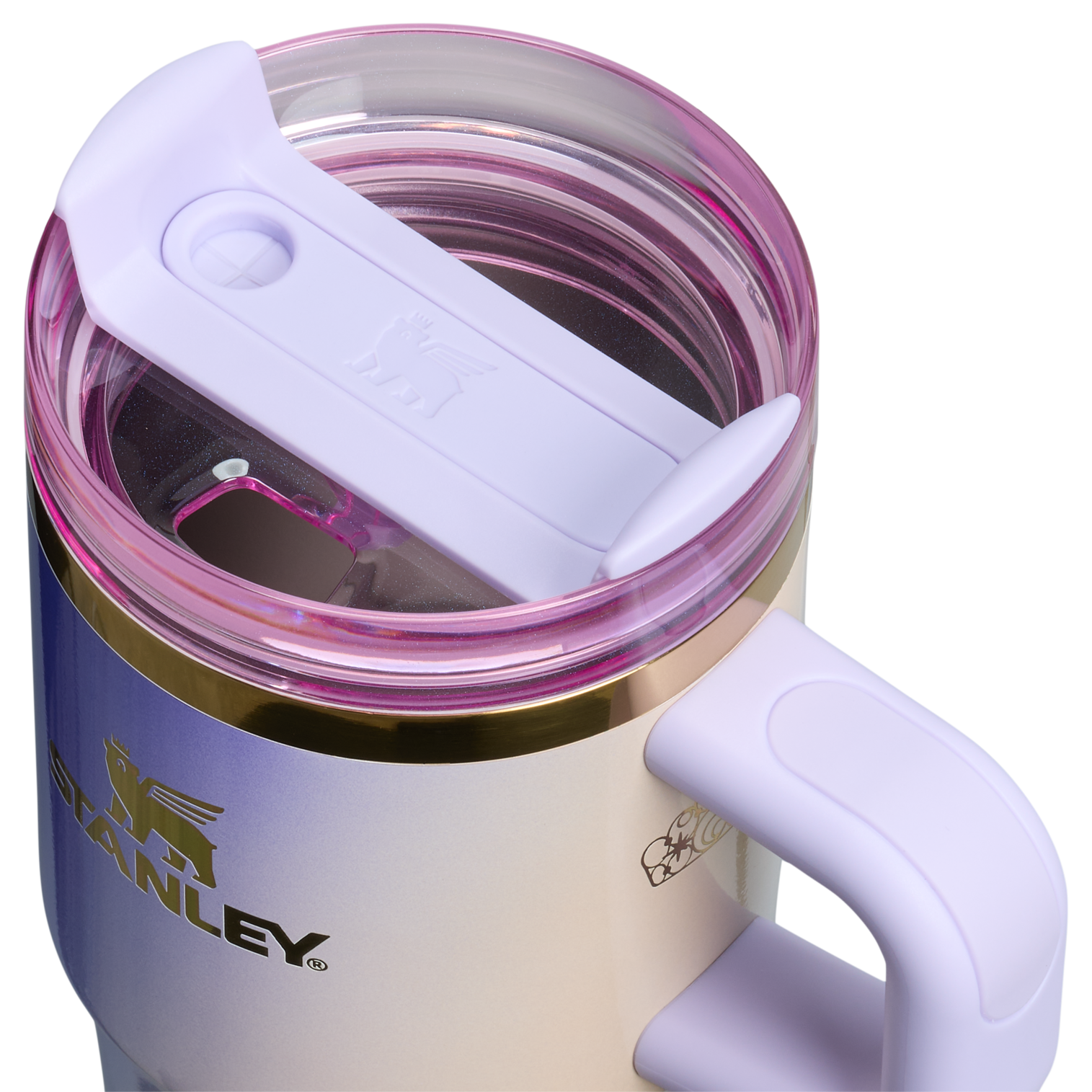 Double-Wall Vacuum The Wicked for Good Quencher H2.0 Flowstate Tumbler D247R - FlowState 3-Position Lid Insulated Travel Mug Detail