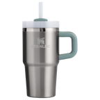 Double-Wall Vacuum The Quencher H2.O Flowstate Tumbler | Stanley Create D274S - Premium Stainless Steel Straw Cup for All-Day Hydration Detail