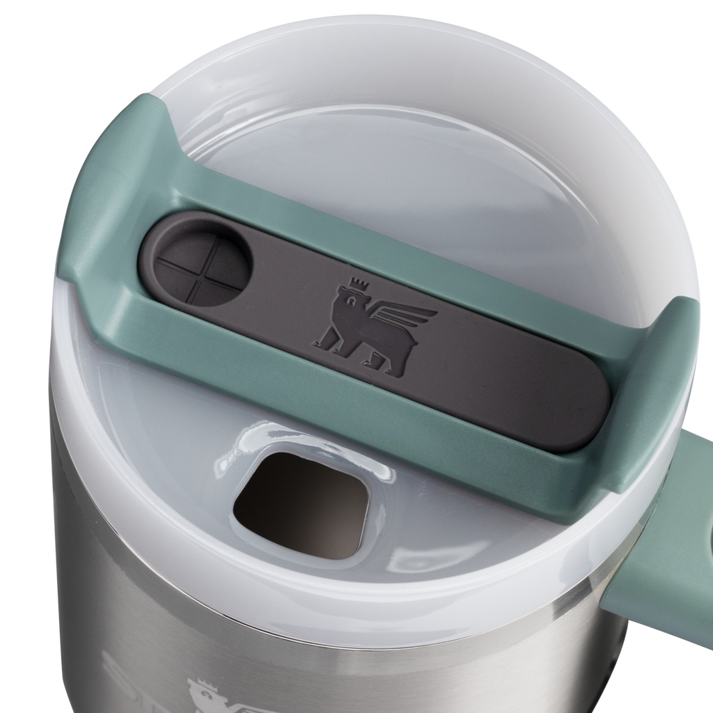 Double-Wall Vacuum The Quencher H2.O Flowstate Tumbler D069R - FlowState 3-Position Lid Insulated Travel Mug Detail
