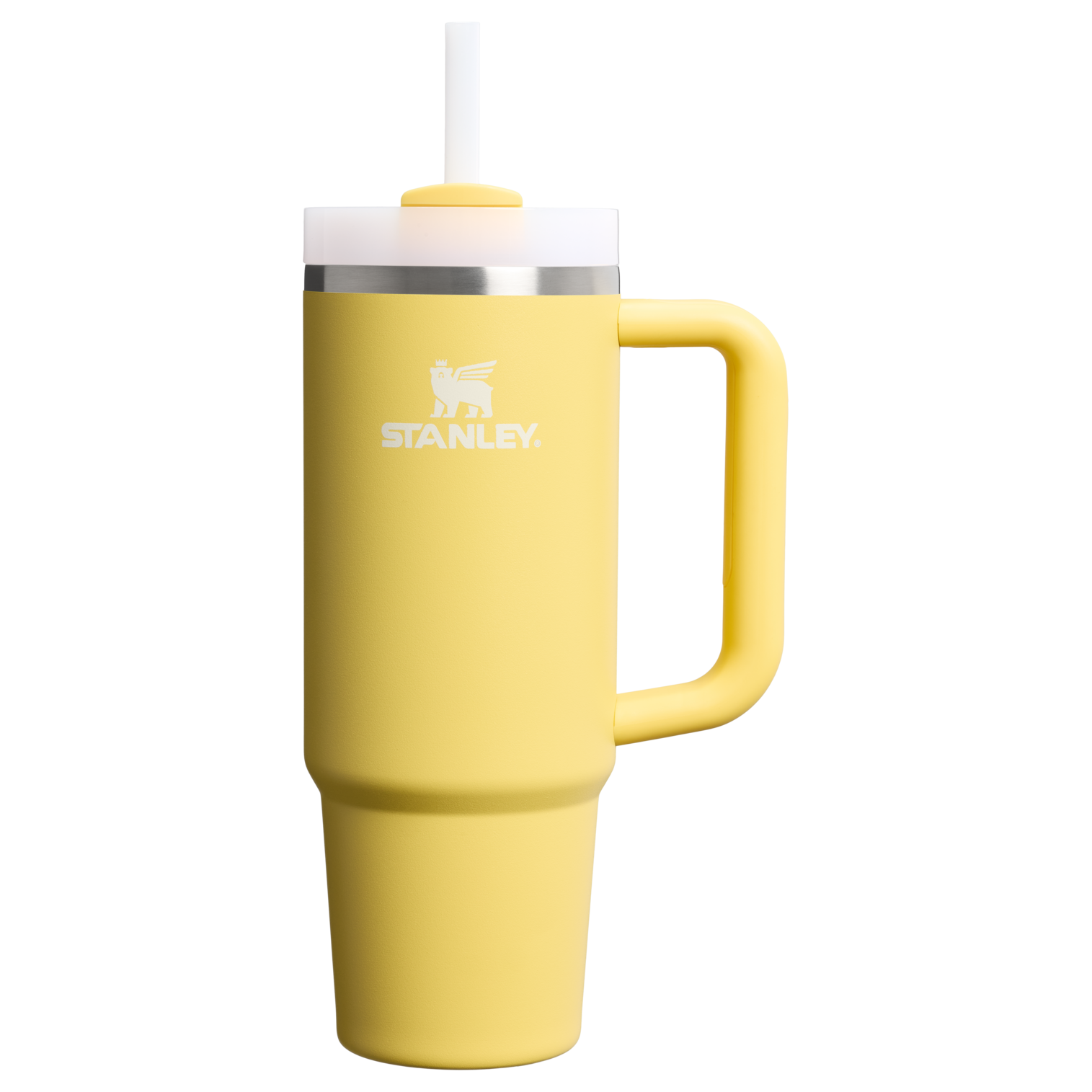 Double-Wall Vacuum The Quencher H2.0 Flowstate Tumbler D051L - 40oz Large Capacity Car-Cup Friendly Quencher - Daffodil