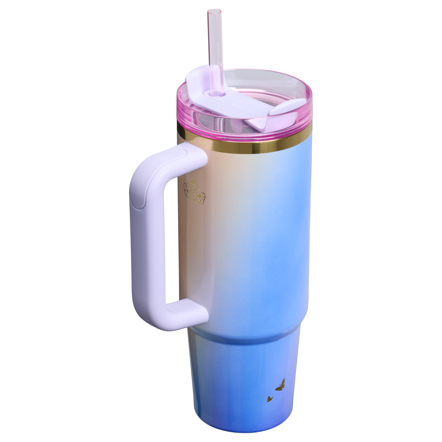 Double-Wall Vacuum The Wicked for Good Quencher H2.0 Flowstate Tumbler D246P - Premium Stainless Steel Straw Cup for All-Day Hydration Detail