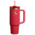 Splash-Resistant FlowState The Cheers & Cheer Quencher H2.0 Flowstate Tumbler D189S - Premium Stainless Steel Straw Cup for All-Day Hydration - Holly Berry Gloss