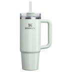 Car-Cup Friendly The Quencher H2.0 Flowstate Tumbler D343V - Double-Wall Vacuum Insulated Travel Tumbler with Straw - Mist Picnic Stripe
