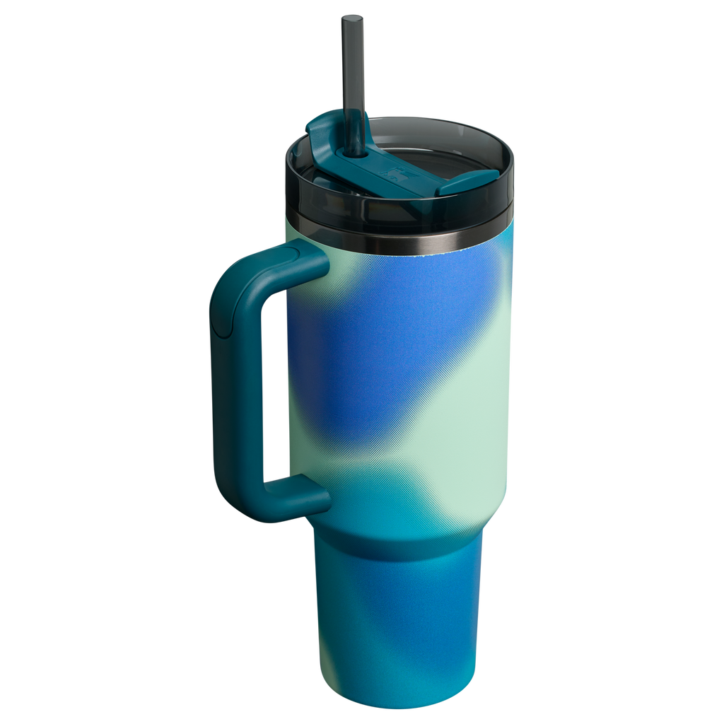 Insulated Travel The Quencher H2.0 Flowstate Tumbler D050X - 40oz Large Capacity Car-Cup Friendly Quencher Detail