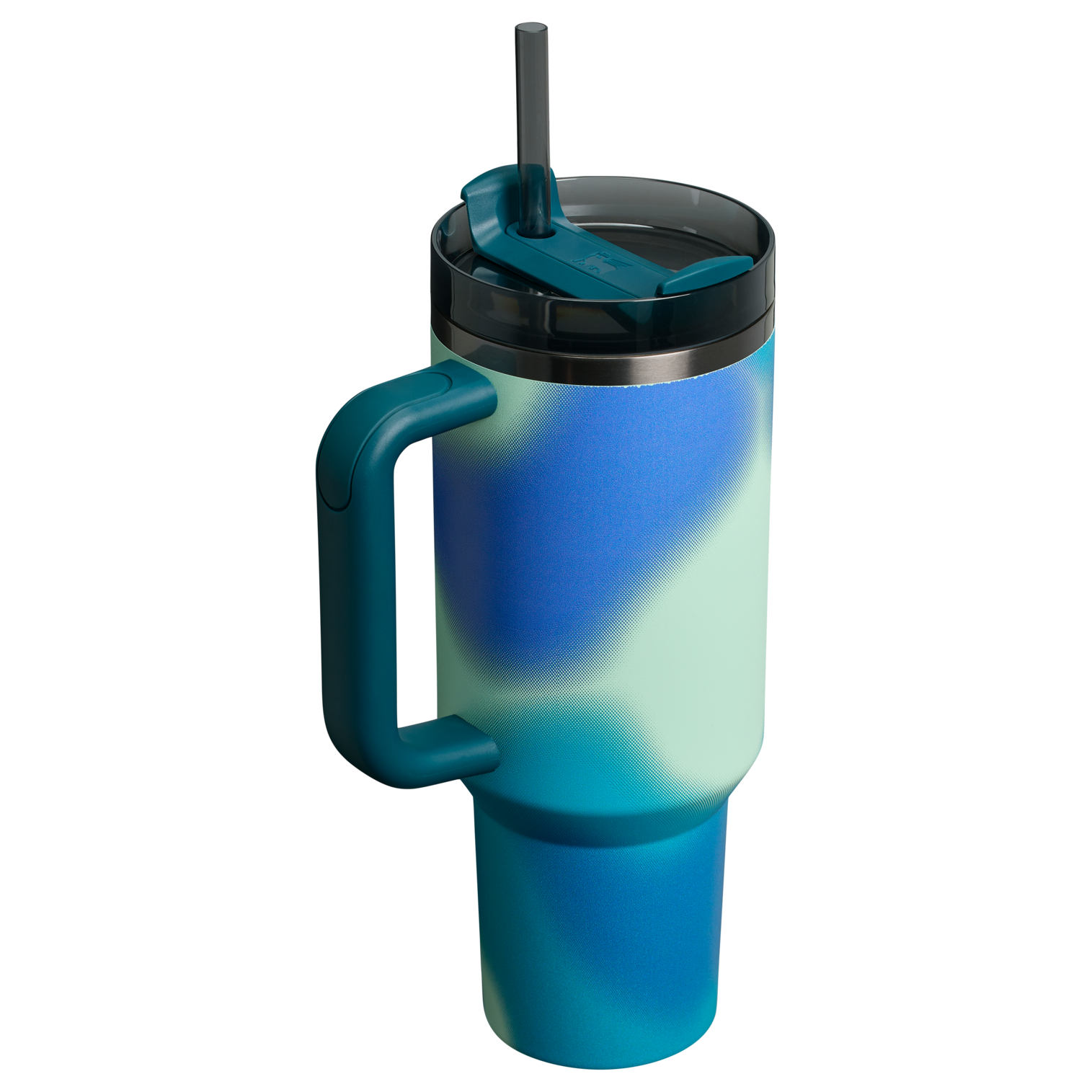 Insulated Travel The Quencher H2.0 Flowstate Tumbler D050X - 40oz Large Capacity Car-Cup Friendly Quencher Detail