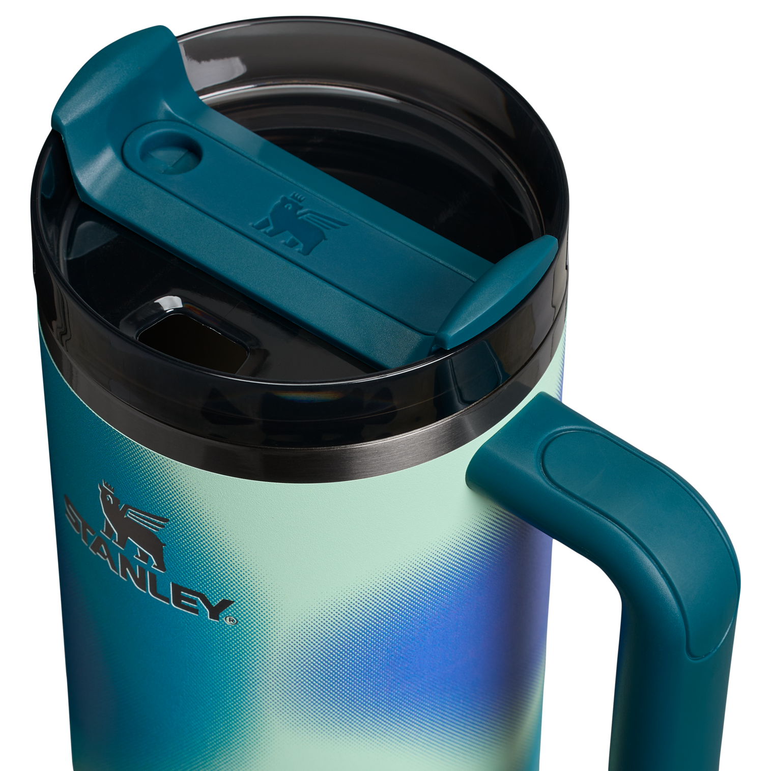 Insulated Travel The Quencher H2.0 Flowstate Tumbler D050X - 40oz Large Capacity Car-Cup Friendly Quencher Detail