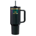 Splash-Resistant FlowState The Wicked for Good Quencher H2.0 Flowstate Tumbler D245R - FlowState 3-Position Lid Insulated Travel Mug - Elphaba For Good