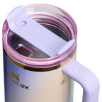 Splash-Resistant FlowState The Wicked for Good Quencher H2.0 Flowstate Tumbler D245R - FlowState 3-Position Lid Insulated Travel Mug Detail