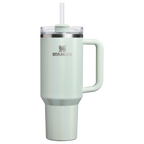 Large Capacity The Quencher H2.0 Flowstate Tumbler D342C - Double-Wall Vacuum Insulated Travel Tumbler with Straw - Mist Picnic Stripe