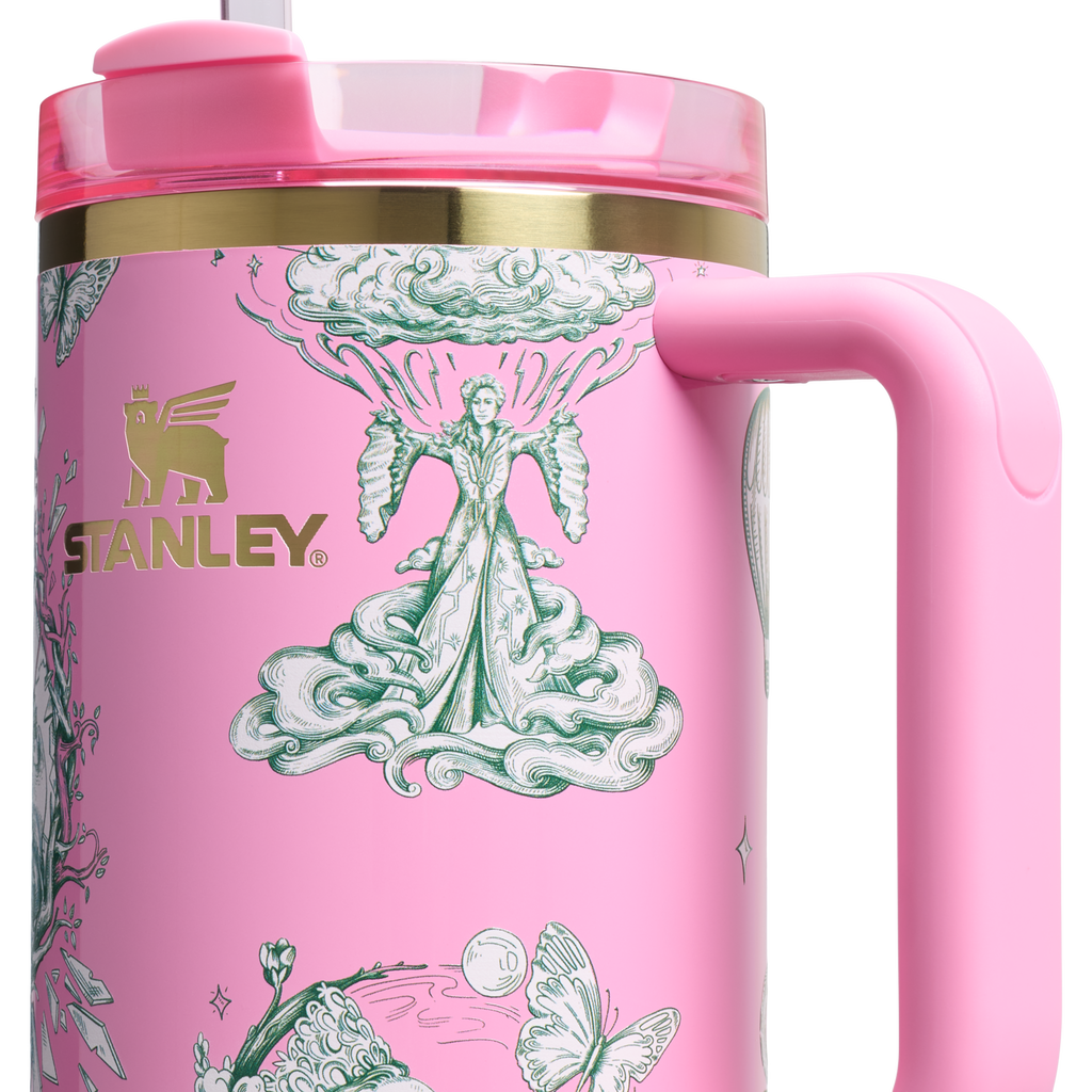 Splash-Resistant FlowState The Wicked for Good Quencher H2.0 Flowstate Tumbler D245R - FlowState 3-Position Lid Insulated Travel Mug Detail