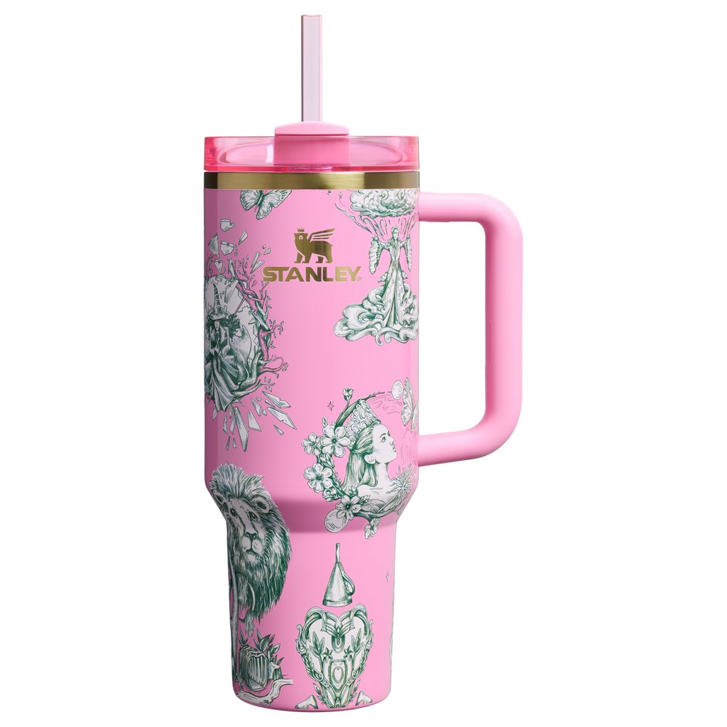 Splash-Resistant FlowState The Wicked for Good Quencher H2.0 Flowstate Tumbler D245R - FlowState 3-Position Lid Insulated Travel Mug - Ozian Reprise