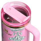 Splash-Resistant FlowState The Wicked for Good Quencher H2.0 Flowstate Tumbler D245R - FlowState 3-Position Lid Insulated Travel Mug Detail